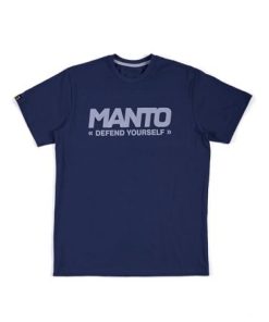 Na Co Dzien MANTO | Manto T-Shirt Logotype Defend Granatowy