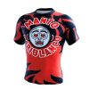 Odziez Treningowa MANTO | Manto Rashguard Cariblanco Czarno-Czerwony