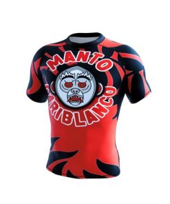 Odziez Treningowa MANTO | Manto Rashguard Cariblanco Czarno-Czerwony