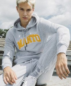 Na Co Dzien MANTO | Manto Bluza Z Kapturem Varsity Melanz