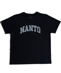 Na Co Dzien MANTO | Manto T-Shirt Varsity Camo Oversize Czarny