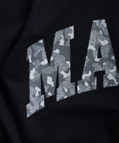 Na Co Dzien MANTO | Manto T-Shirt Varsity Camo Oversize Czarny