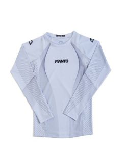 Odziez Treningowa MANTO | Manto Long Sleeve Rashguard Flow Bialy