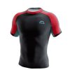 Odziez Treningowa MANTO | Manto Rashguard Stripe 2.0 Czarno-Czerwony