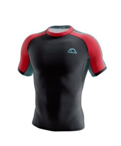 Odziez Treningowa MANTO | Manto Rashguard Stripe 2.0 Czarno-Czerwony