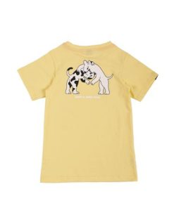 Na Co Dzien MANTO | Manto T-Shirt Dzieciecy Dogs Zolty