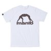 Na Co Dzien MANTO | Manto T-Shirt Logo Camo Bialy