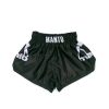 Odziez Treningowa MANTO | Manto Spodenki Muay Thai Dual Czarno-Srebrne