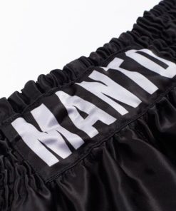 Odziez Treningowa MANTO | Manto Spodenki Muay Thai Dual Czarno-Srebrne