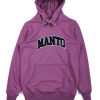 Na Co Dzien MANTO | Manto Bluza Z Kapturem Varsity Purpurowa