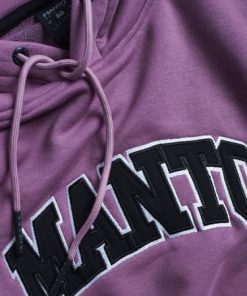 Na Co Dzien MANTO | Manto Bluza Z Kapturem Varsity Purpurowa