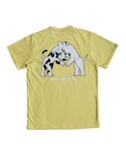 Na Co Dzien MANTO | Manto T-Shirt Dogs Zolty