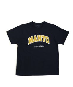 Na Co Dzien MANTO | Manto T-Shirt Varsity Oversize Czarny