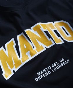 Na Co Dzien MANTO | Manto T-Shirt Varsity Oversize Czarny