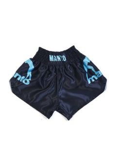 Odziez Treningowa MANTO | Manto Spodenki Muay Thai Dual Czarno - Blekitne