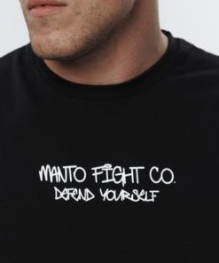 Na Co Dzien MANTO | Manto X Ktof T-Shirt Legal Czarny