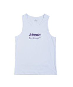 Na Co Dzien MANTO | Manto Tank Top Defend 23 Bialy