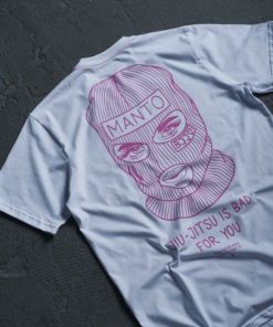 Na Co Dzien MANTO | Manto X Ktof T-Shirt Balaclava Biala