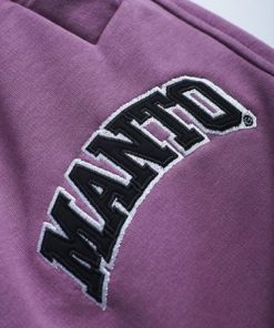 Na Co Dzien MANTO | Manto Spodnie Dresowe Varsity Purpurowe