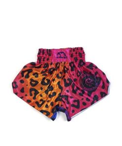 Odziez Treningowa MANTO | Manto Spodenki Muay Thai Leopard