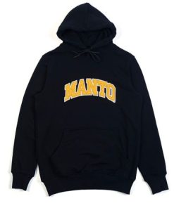 Na Co Dzien MANTO | Manto Bluza Z Kapturem Varsity Czarna