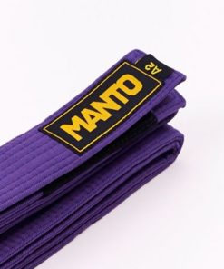 Odziez Treningowa MANTO | Manto Pas Do Bjj Logotype Purpurowy